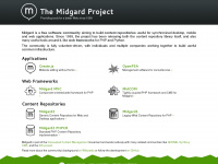 midgard-project.org Webseite Vorschau