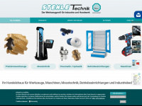 stehle-technik.de Webseite Vorschau