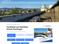 steinbeisschule-reutlingen.de Webseite Vorschau