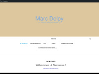 marc-delpy.de Webseite Vorschau