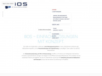 bos-kg.de Webseite Vorschau