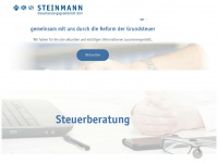 steinmann-stb.de Webseite Vorschau