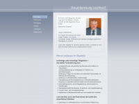 steuerberatung-leonhard.de Webseite Vorschau