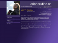 arianerufino.ch Webseite Vorschau