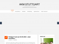 akm-stuttgart.de Webseite Vorschau