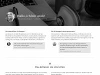 andreasgeier.info Webseite Vorschau