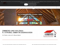 strobel-zimmerei.de Webseite Vorschau