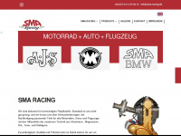 sma-racing.de Webseite Vorschau