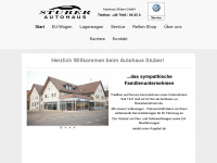 autohaus-stuber.de Webseite Vorschau