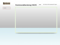 harry-hack.de Webseite Vorschau