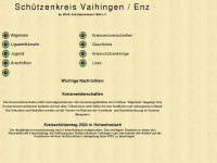 schuetzen-vaihingen-enz.de Webseite Vorschau