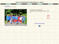 svk-leutershausen.de Webseite Vorschau
