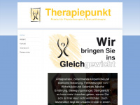 therapiepunkt-horst.de Webseite Vorschau