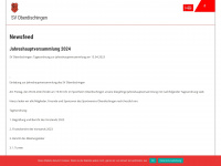 sv-oberdischingen.de Webseite Vorschau