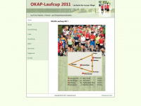 okap-laufcup.de Webseite Vorschau