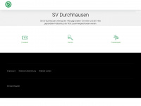 sv-durchhausen.de Webseite Vorschau