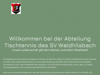 Tischtennis-svwaldhilsbach.de