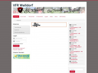vfr-walldorf.de Webseite Vorschau