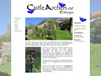 castlearchers.de Webseite Vorschau