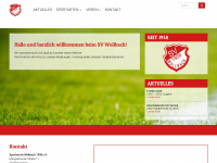 svwollbach.de Webseite Vorschau