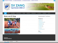 svzang.de Webseite Vorschau