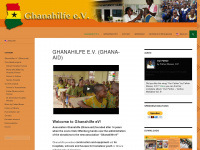 ghanahilfe.de Webseite Vorschau