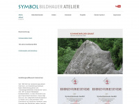 symbol-bildhauerei.de Webseite Vorschau
