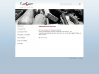 syncom-online.com Webseite Vorschau