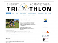 szk-triathlon.de Webseite Vorschau