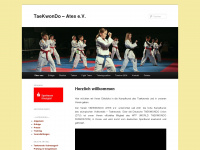 taekwondo-ates.de Webseite Vorschau