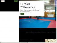 taekwondoverein.de Webseite Vorschau
