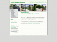 tas-torantriebe.de Webseite Vorschau