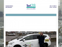 taxi28.de Webseite Vorschau