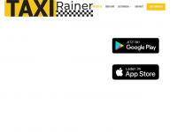 taxi-rainer.de Webseite Vorschau
