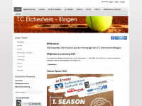 tc-elchesheim-illingen.de Webseite Vorschau