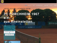 tc-forchheim.de Webseite Vorschau