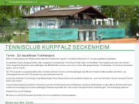 tc-kurpfalz.de Webseite Vorschau