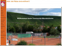 tc-mundelsheim.de Webseite Vorschau