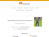 tennisschule-goetz.de Webseite Vorschau