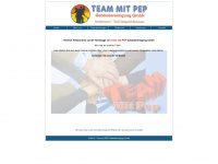 team-mit-pep.de Webseite Vorschau