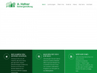 hafner-galabau.de Webseite Vorschau