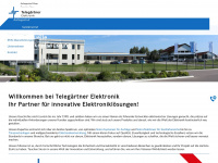 telegaertner-elektronik.de Webseite Vorschau