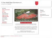 tennisclub-badduerrheim.de Webseite Vorschau