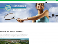 tennisclub-rutesheim.de Webseite Vorschau