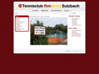 tennisclub-sulzbach.de Webseite Vorschau