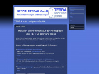 terra-bohr-press.de Webseite Vorschau
