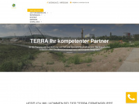 terra-firmengruppe.de Webseite Vorschau
