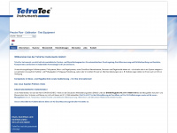 tetratec.de Webseite Vorschau