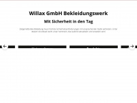 willax.com Webseite Vorschau