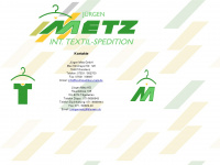 textilspedition-metz.de Webseite Vorschau